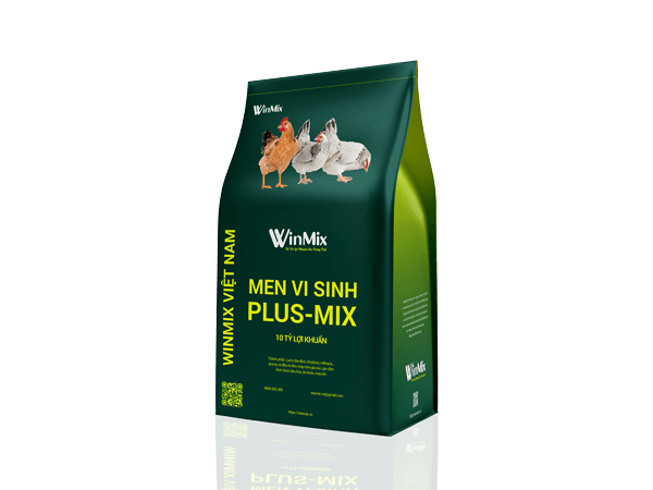 Men Vi Sinh Plus Mix 10 tỷ lợi khuẩn cho lợn, gà men vi sinh 10 ty