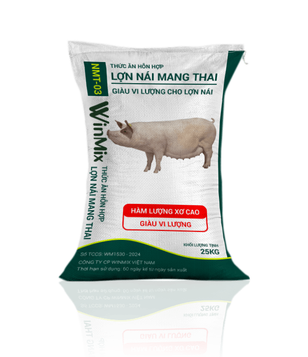 cám lợn nái mang thai