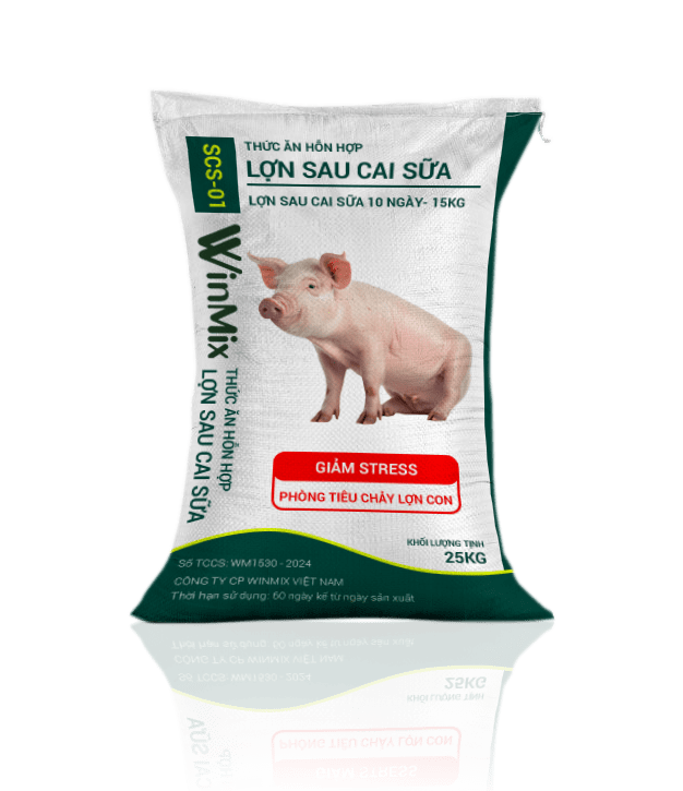 cám lợn sau cai sữa 10 ngày - 15kg