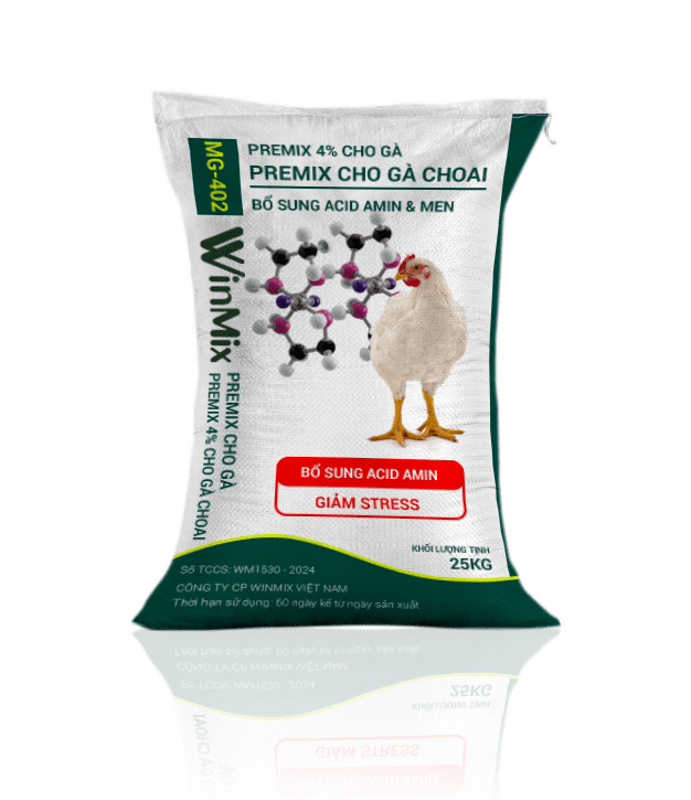 premix cho gà choai premix 4% winmix