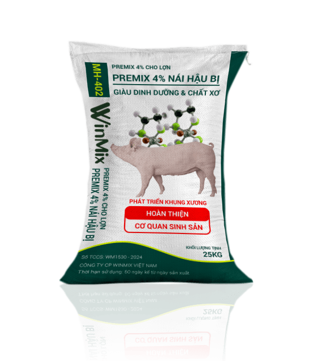 premix cho heo nái hậu bị