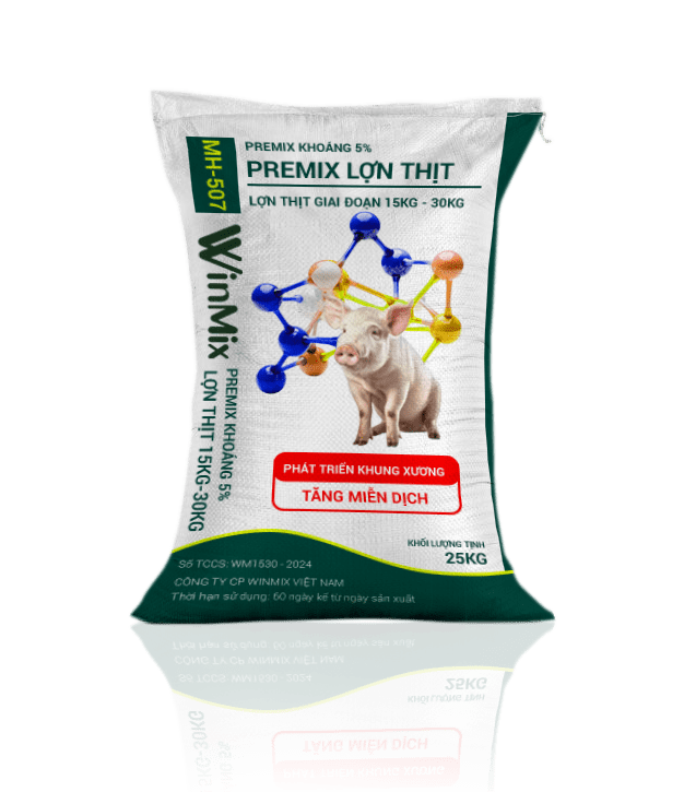 premix khoáng cho heo 15kg-30kg