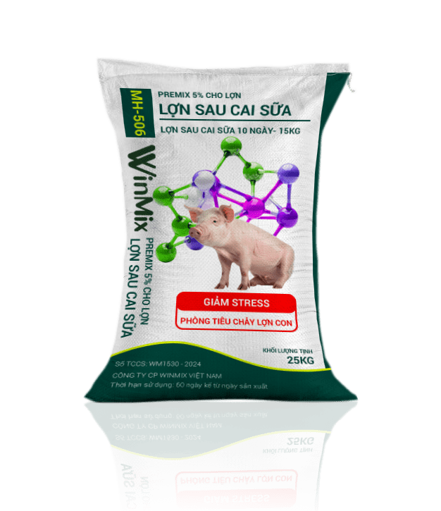 Premix khoáng cho heo sau cai sữa 10 ngày