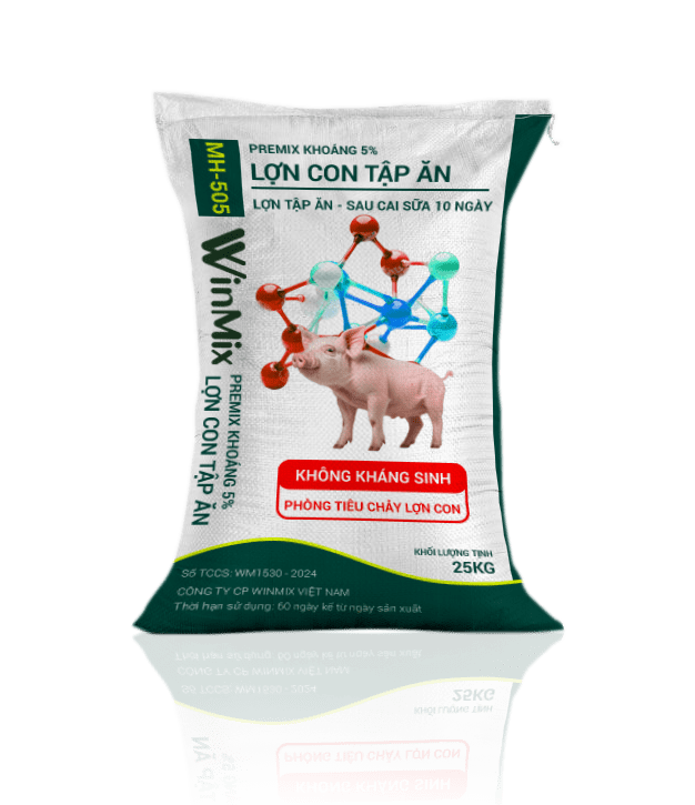 Premix khoáng cho heo tập ăn đến 10kg
